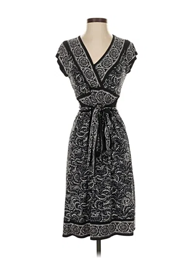Pre-owned Bcbgmaxazria Cocktail Dress In Gray