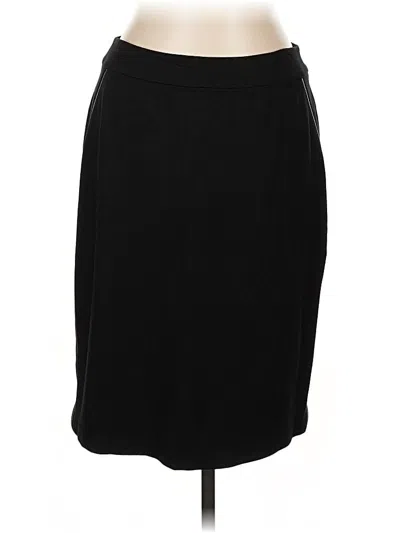 Pre-owned Talbots Formal Skirt In Black