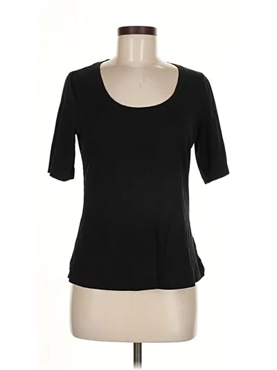 Pre-owned Athleta Short Sleeve T-shirt In Black