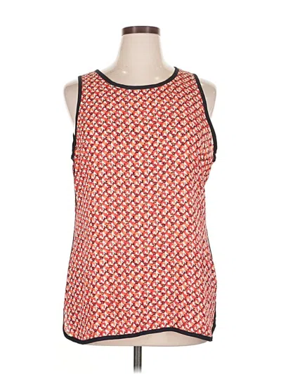Pre-owned Liz Claiborne Casual Dress In Red