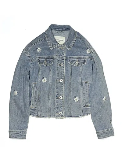 Pre-owned Abercrombie Kids' Denim Jacket In Blue