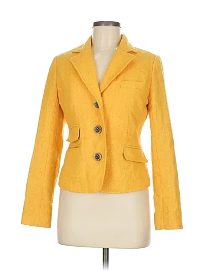 Pre-owned Paul & Joe Wool Blazer Jacket In Yellow