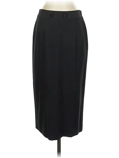 Pre-owned Talbots Formal Skirt In Black