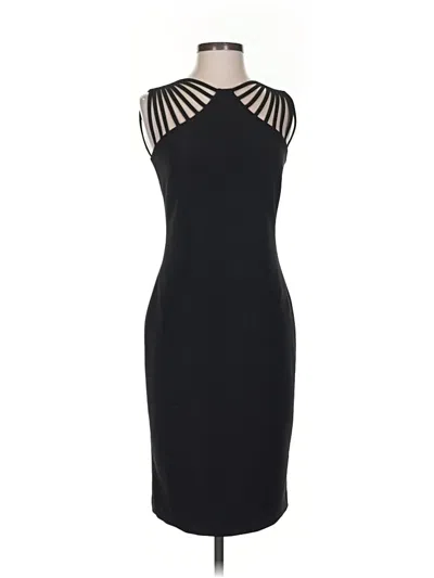 Pre-owned Joseph Ribkoff Cocktail Dress In Black