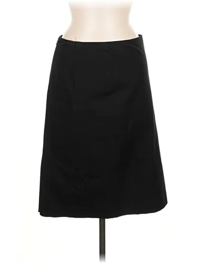 Pre-owned Talbots Formal Skirt In Black
