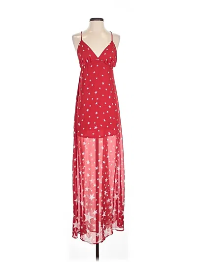 Pre-owned Show Me Your Mumu Cocktail Dress In Red