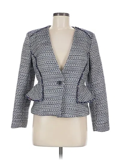 Pre-owned Banana Republic Blazer Jacket In Blue
