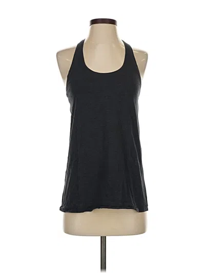 Pre-owned Lululemon Athletica Tank Top Blue Halter Neckline Tops
