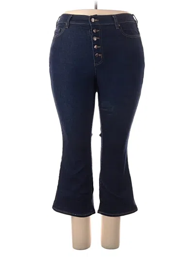 Pre-owned Lands' End Jeans In Blue