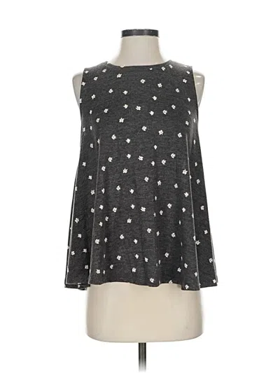 Ann Taylor Loft Sleeveless Blouse In Black