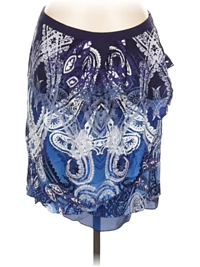 Pre-owned Peter Nygard Casual Skirt In Blue