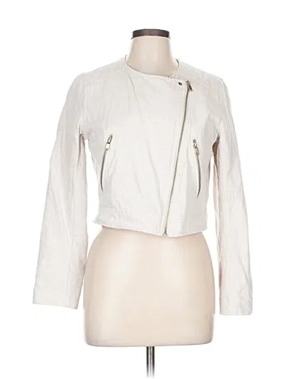 Pre-owned H&m Jacket In White