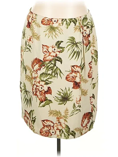 Pre-owned Chaus Casual Skirt In White