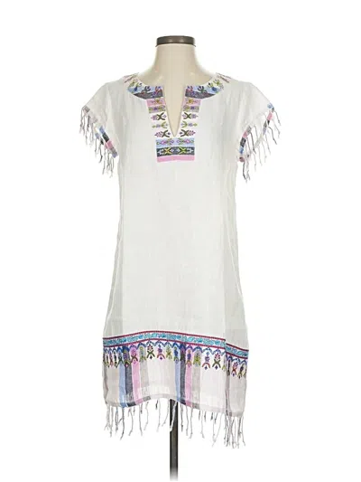 Pre-owned Calypso St Barth Casual Dress In White