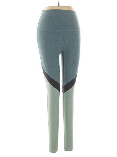 Pre-owned Beyond Yoga Yoga Pants In Blue