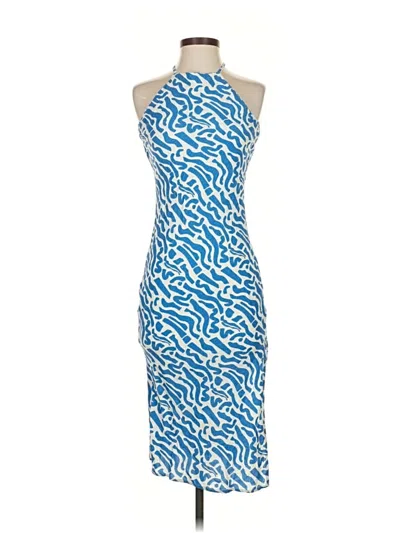 Pre-owned Band Of The Free Cocktail Dress In Blue