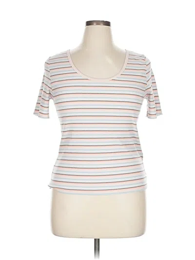 Pre-owned Levi's Short Sleeve T-shirt In White