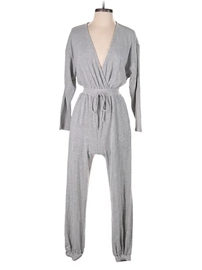 Pre-owned Majorelle Jumpsuit In Gray