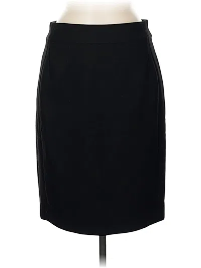 Pre-owned Ann Taylor Formal Skirt In Black