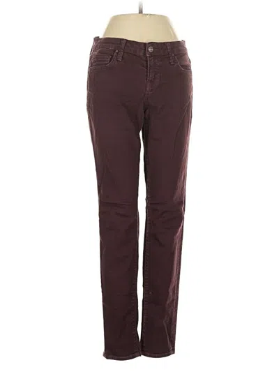 Pre-owned Velvet By Graham & Spencer Casual Pants In Burgundy