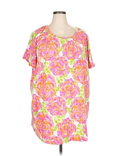 Pre-owned Liz & Me Short Sleeve T-shirt In Orange