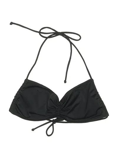 Pre-owned Victoria's Secret Swimsuit Top Black Swimwear