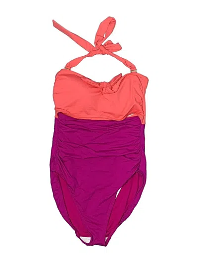 Pre-owned Polo Ralph Lauren One Piece Swimsuit In Orange