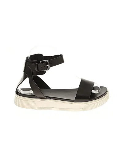 Pre-owned Mia Sandals In Black