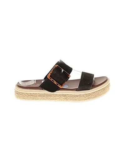 Pre-owned Mia Sandals In Black