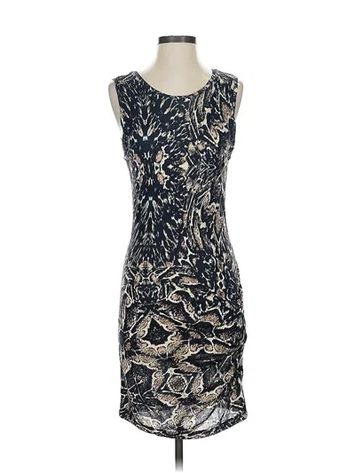 Pre-owned Haute Hippie Cocktail Dress In Black