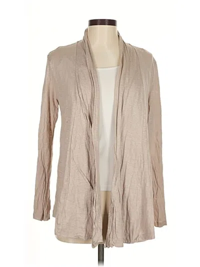 Pre-owned Jjill Kimono In Brown