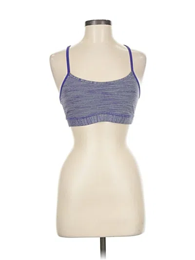 Pre-owned Lululemon Athletica Sports Bra In Blue