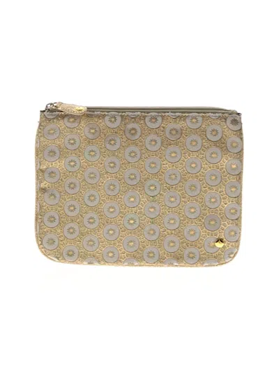 Pre-owned Stephanie Johnson Clutch In Gold
