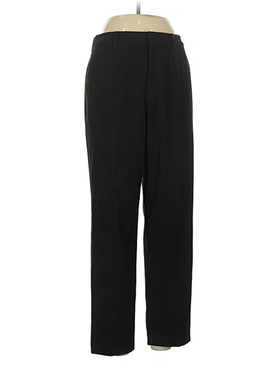 Pre-owned Uniqlo Dress Pants In Black