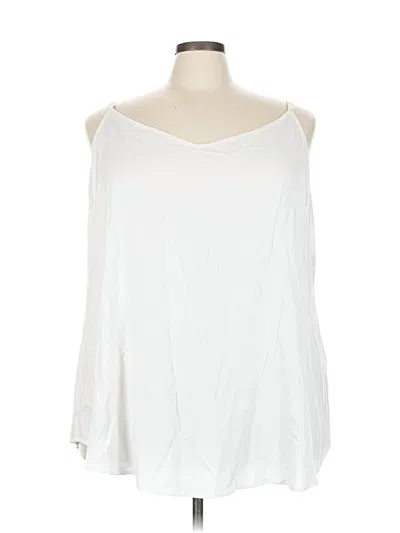 Pre-owned Torrid Sleeveless Top White Tops