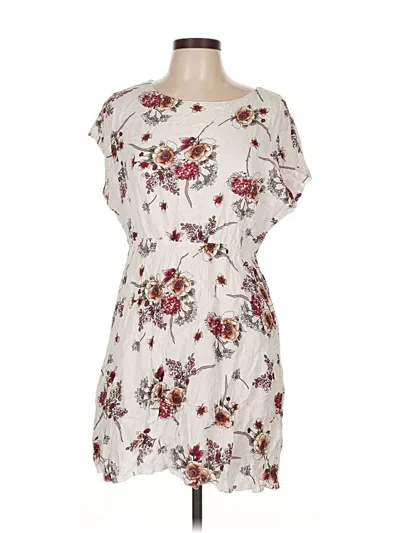 Pre-owned Pink Martini Casual Dress In White