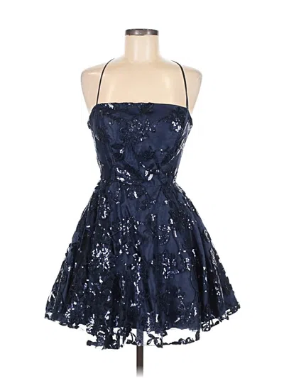 Pre-owned B Darlin Cocktail Dress In Blue