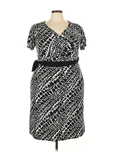 Pre-owned Merona Casual Dress In Black