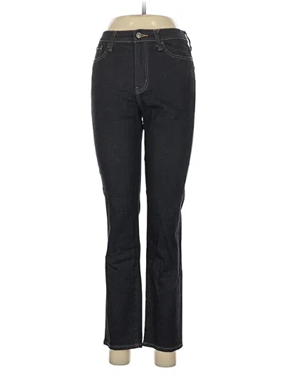 Pre-owned Uniqlo Jeans In Black