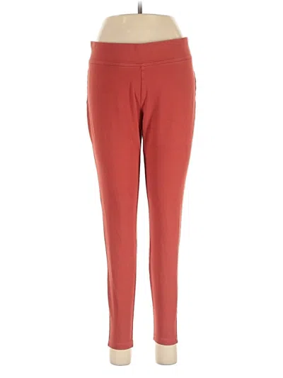 Pre-owned Lands' End Active Pants In Red