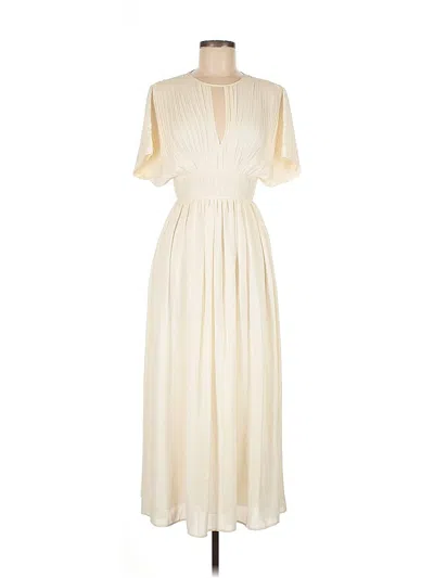 Pre-owned Boss By Hugo Boss Casual Dress In White