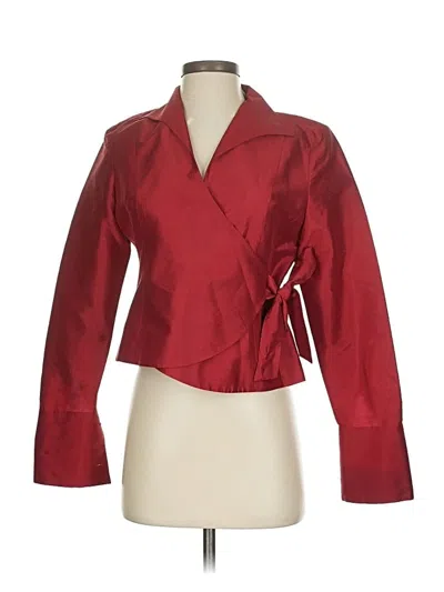 Pre-owned Kate Hill Jacket In Red