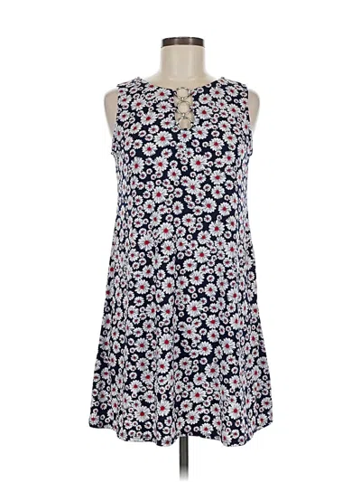 Pre-owned Roz & Ali Casual Dress In Blue