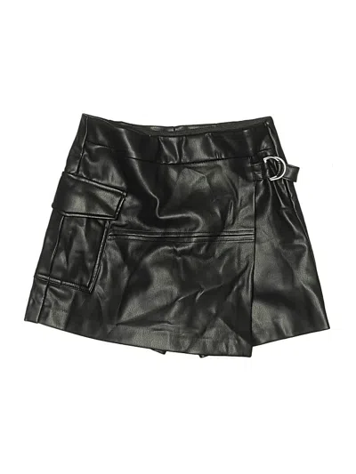 Pre-owned Zara Kids' Skirt In Black