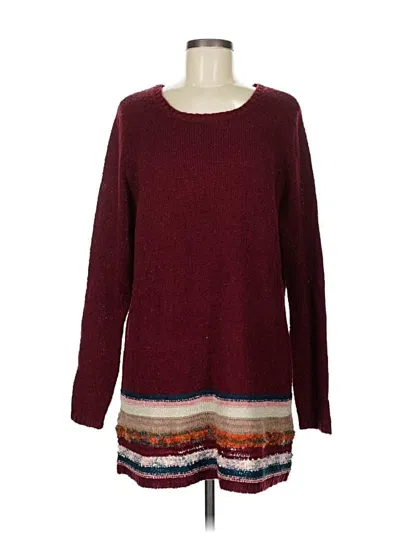 Pre-owned D&co. Casual Dress In Red