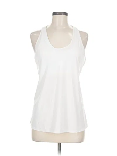 Pre-owned Lululemon Athletica Active Tank Top In White