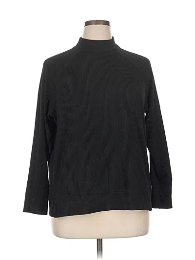 Pre-owned Naked Wardrobe Turtleneck Sweater In Black