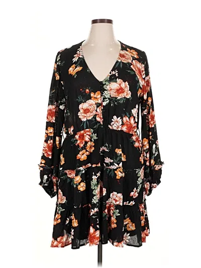 Pre-owned Chic Soul (chicsoul.com) Casual Dress In Black