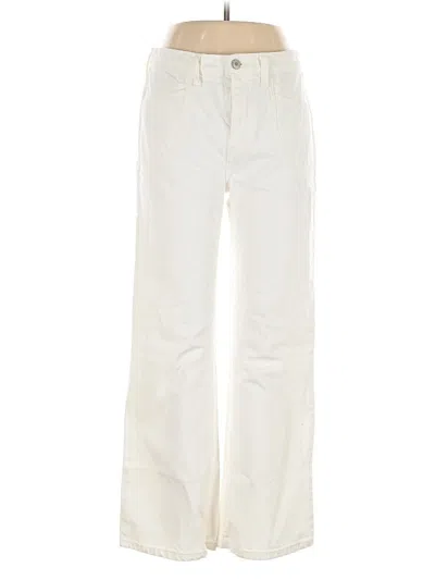 Pre-owned Nili Lotan Jeans In White