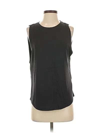 Pre-owned Athleta Sleeveless T-shirt In Black